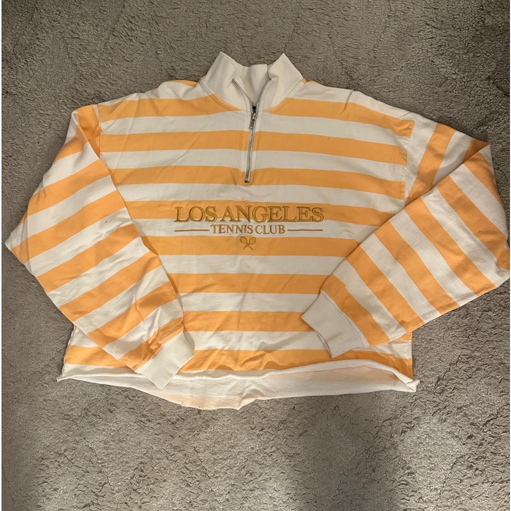 Women’s Daisy Street Cropped Quarter Zip